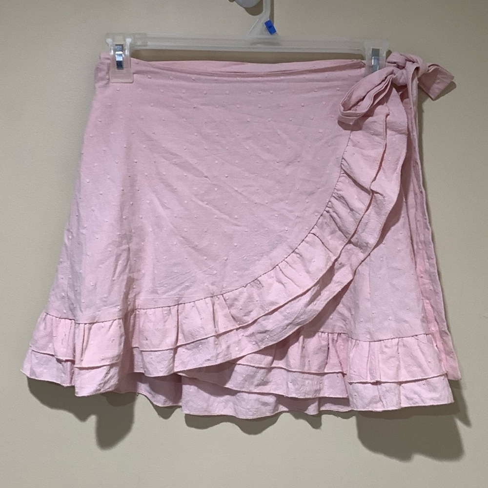 Blush pink Wrap skirt